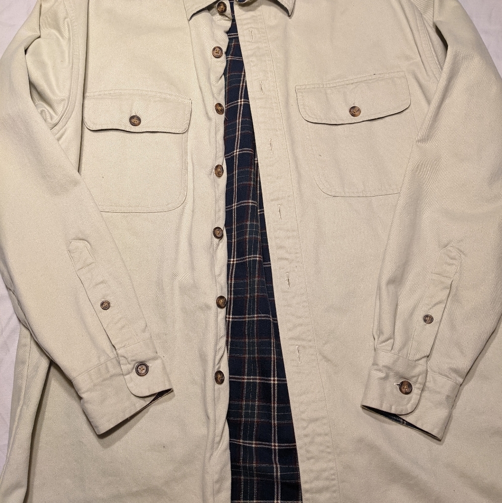 Men's RoundTree & Yorke long sleep overshirt